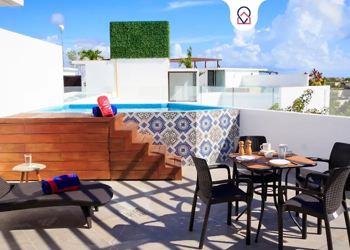 Apartment Penthouse With Private Jacuzzi In Tulum, 3 Bedrooms Tulum