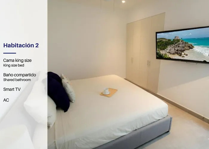 Apartment Penthouse With Private Jacuzzi In Tulum, 3 Bedrooms Tulum