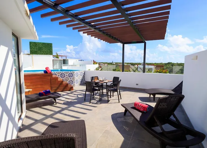 Penthouse With Private Jacuzzi In Tulum, 3 Bedrooms Tulum