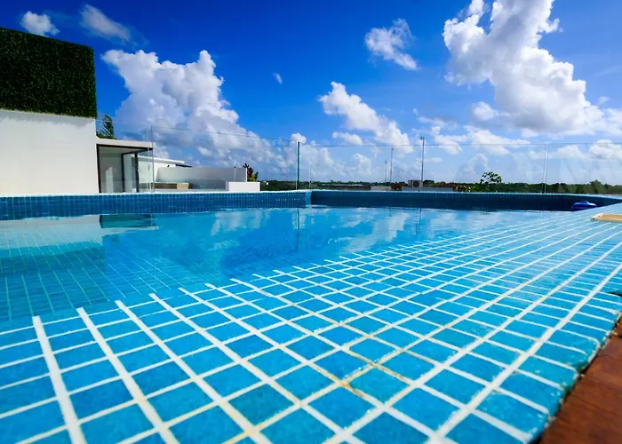 Penthouse With Private Jacuzzi In Tulum, 3 Bedrooms